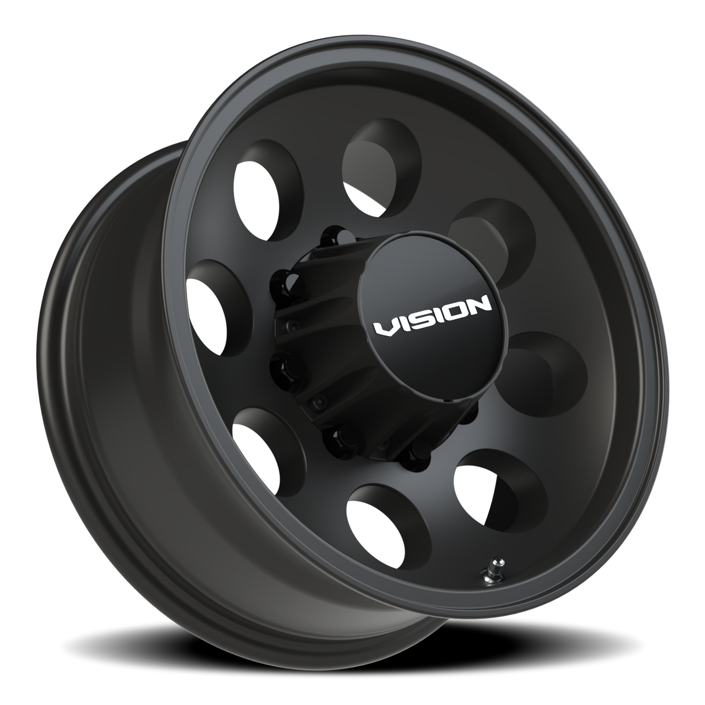 Vision Midway 16X7 Satin Black Wheel