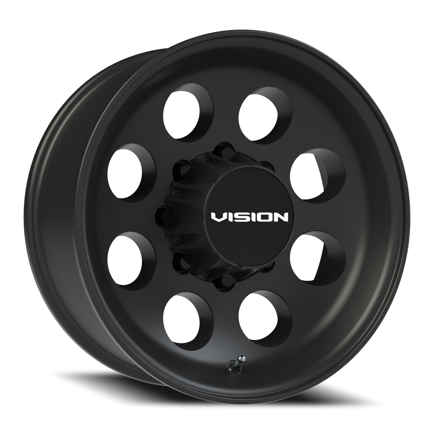 Vision Midway 17.5X6.75 Satin Black Wheel