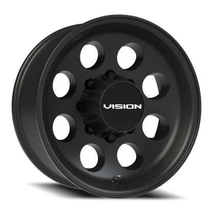 Vision Midway 17.5X6.75 Satin Black Wheel