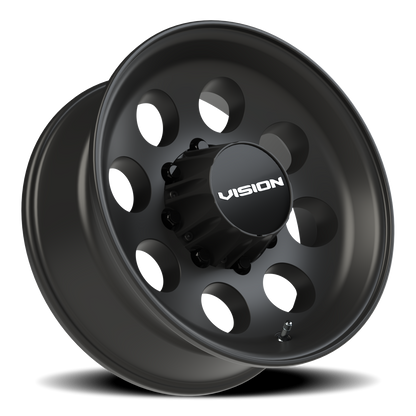 Vision Midway 17.5X6.75 Satin Black Wheel