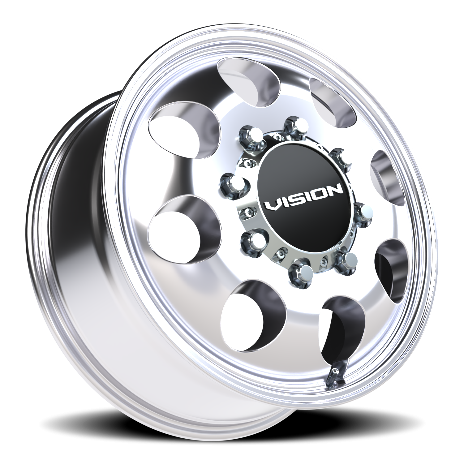 Vision Midway 20X8.25 Polished Wheel