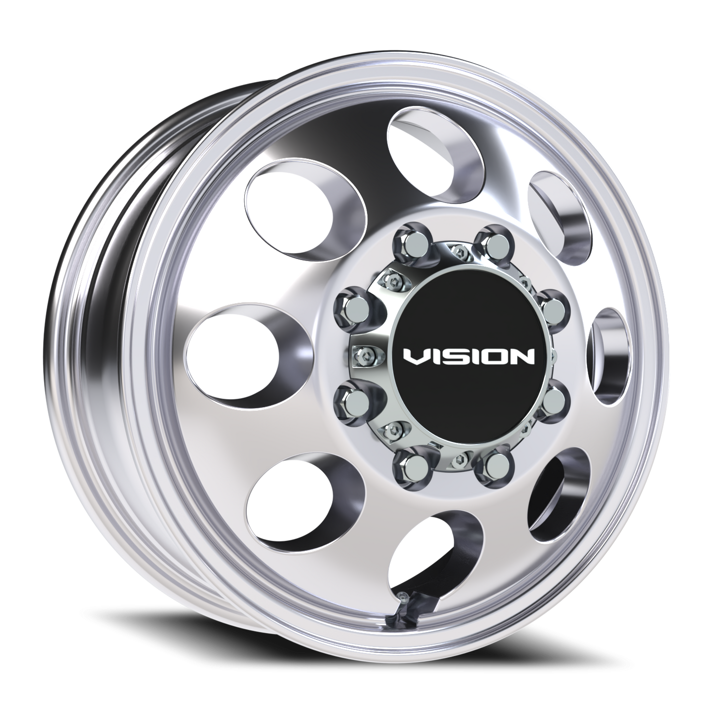 Vision Midway 16X6 Polished Wheel