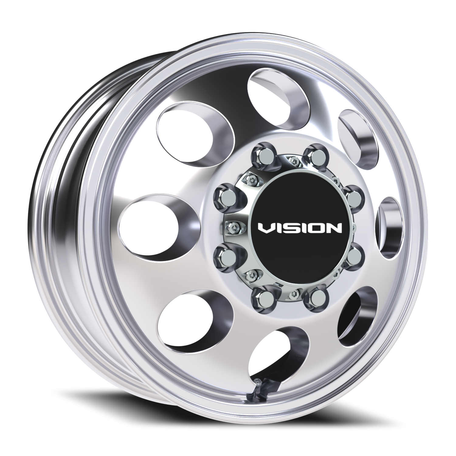 Vision Midway 16X6 Polished Wheel