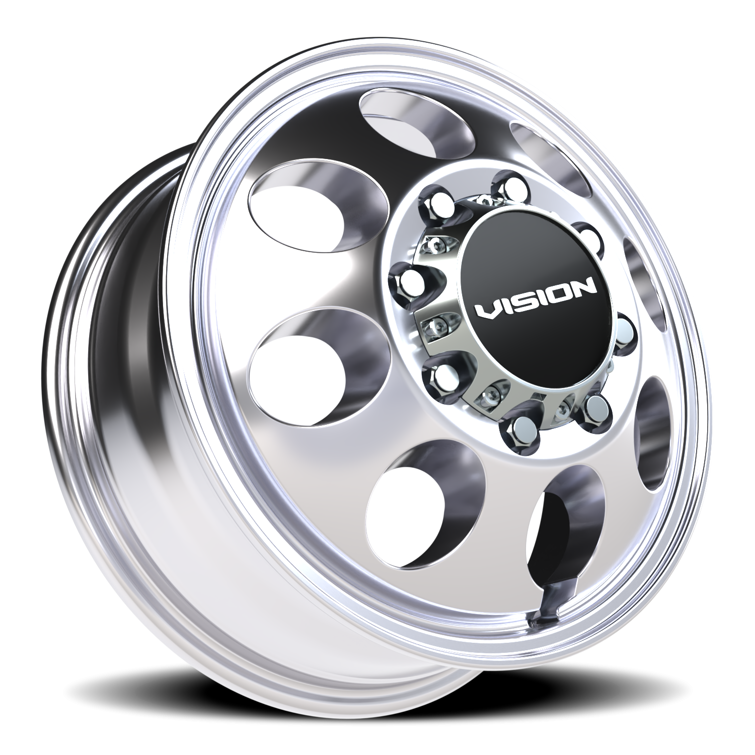 Vision Midway 16X6 Polished Wheel