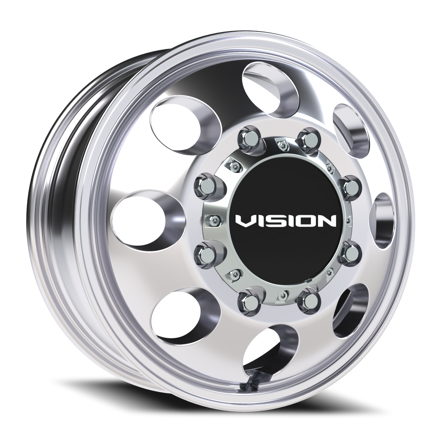 Vision Midway 17X6.5 Polished Wheel