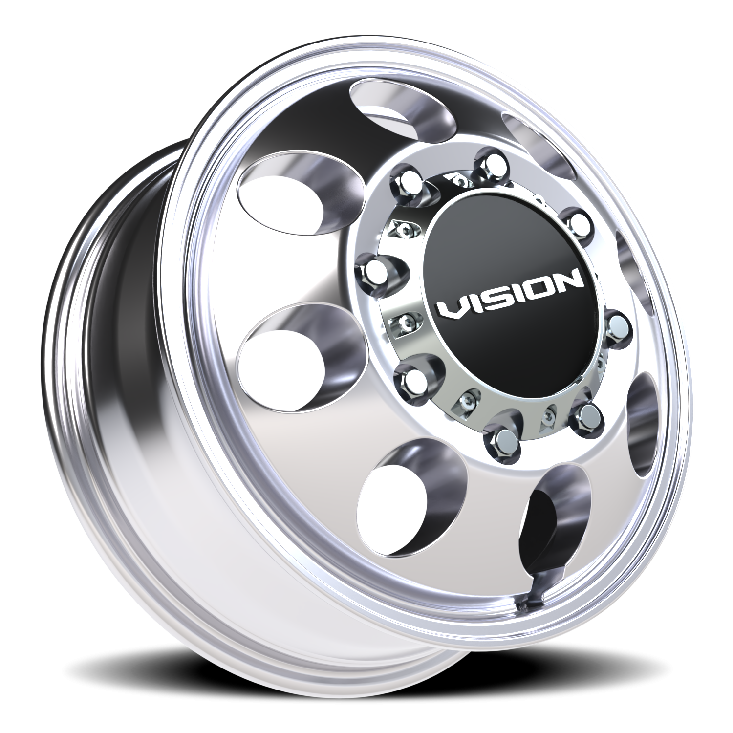 Vision Midway 17X6.5 Polished Wheel