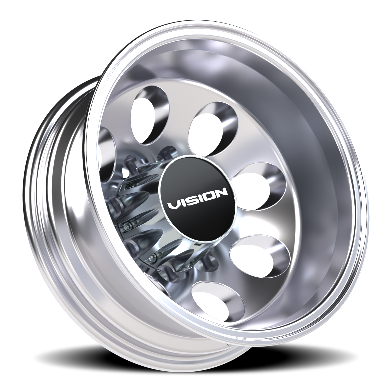 Vision Midway 16X6 Polished Wheel