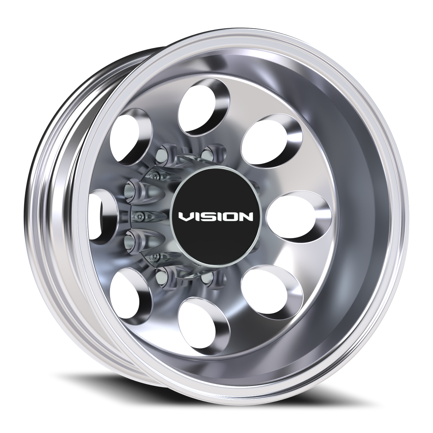 Vision Midway 16X6 Polished Wheel