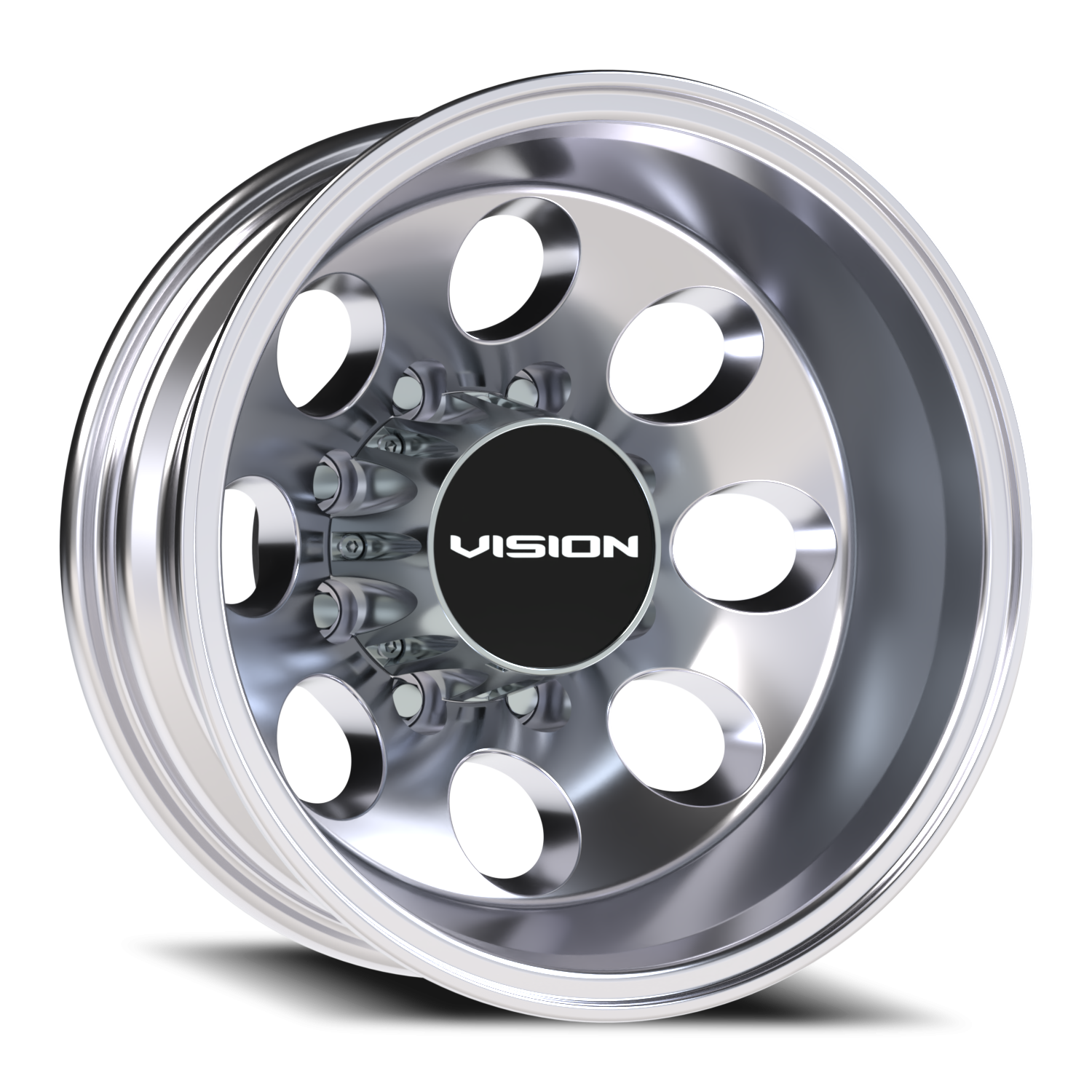 Vision Midway 16X6 Polished Wheel