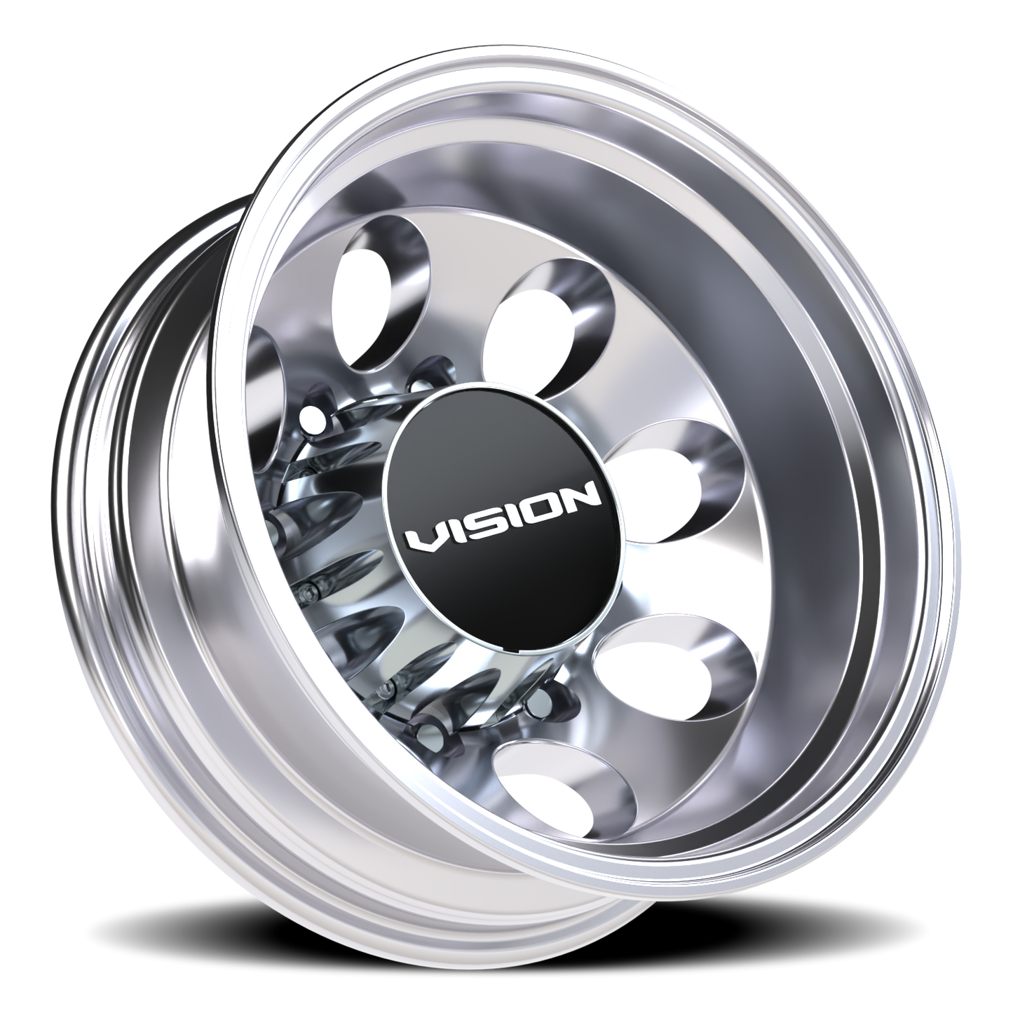 Vision Midway 17X6.5 Polished Wheel