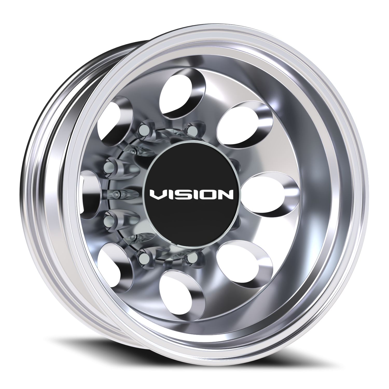 Vision Midway 17X6.5 Polished Wheel