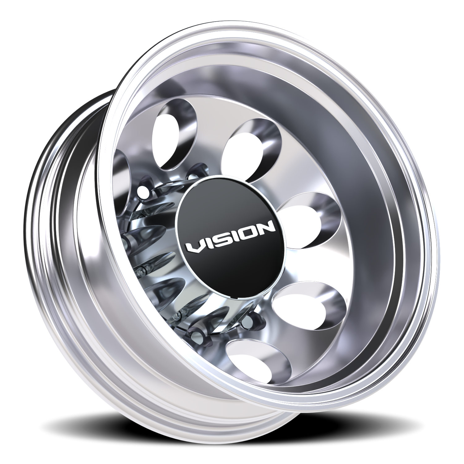 Vision Midway 17X6.5 Polished Wheel