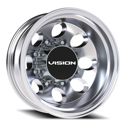 Vision Midway 17X6.5 Polished Wheel