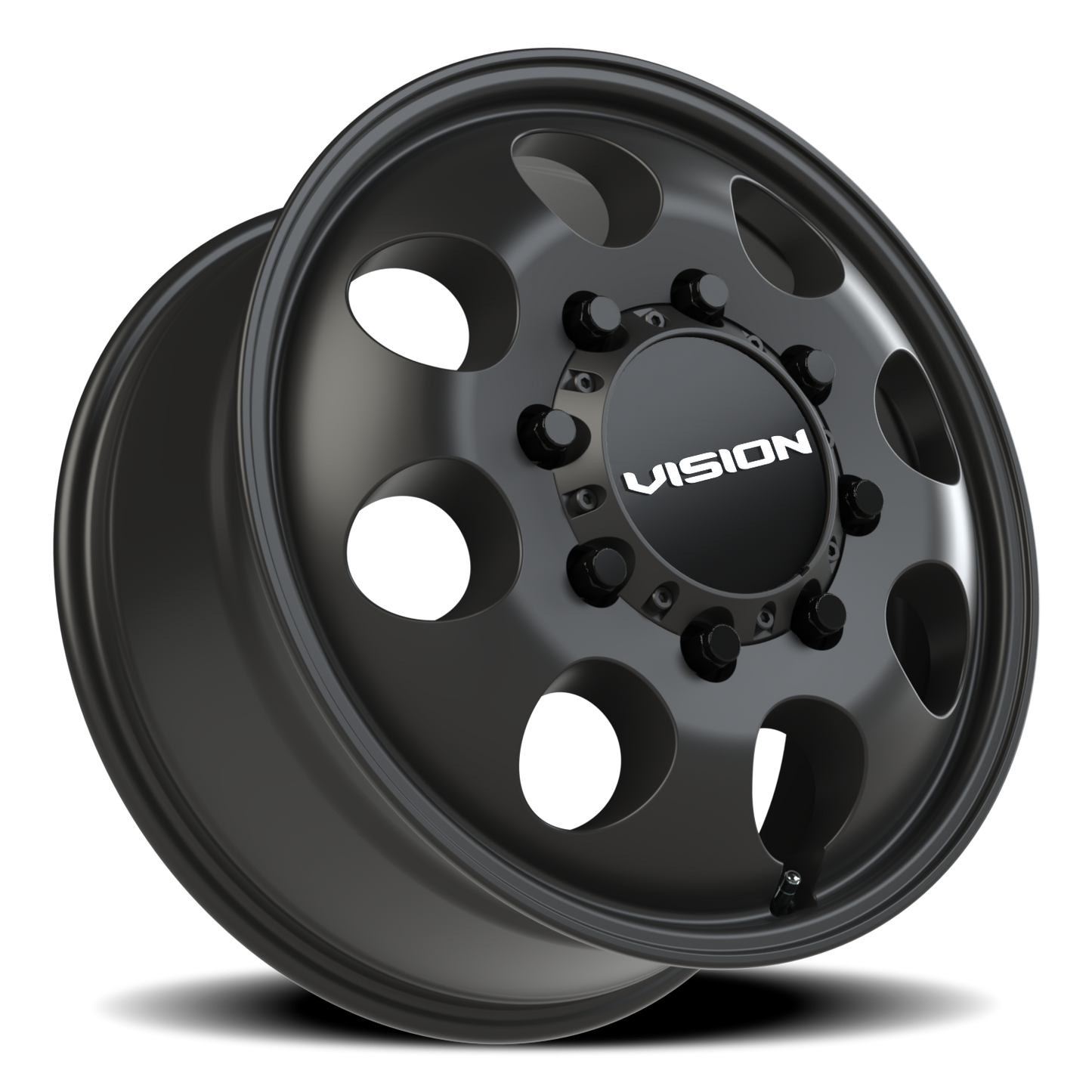 Vision Midway 20X8.25 Satin Black Wheel