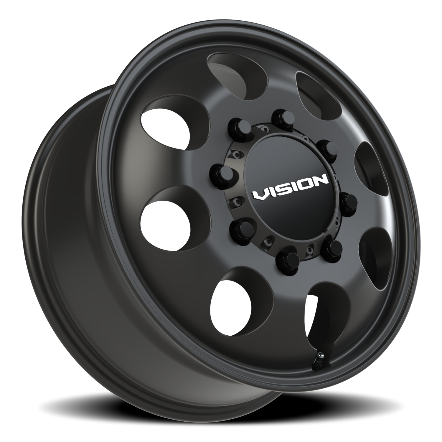 Vision Midway 20X8.25 Satin Black Wheel