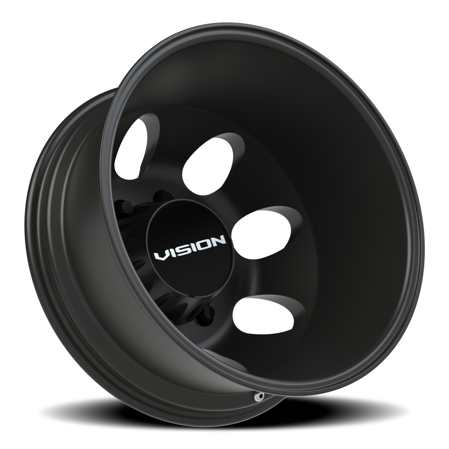 Vision Midway 20X8.25 Satin Black Wheel