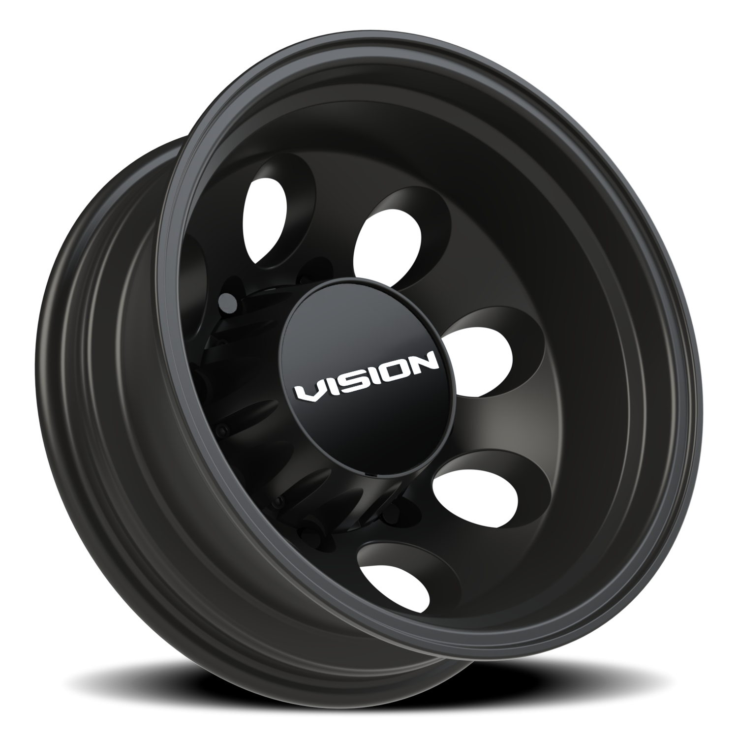 Vision Midway 17X6.5 Satin Black Wheel