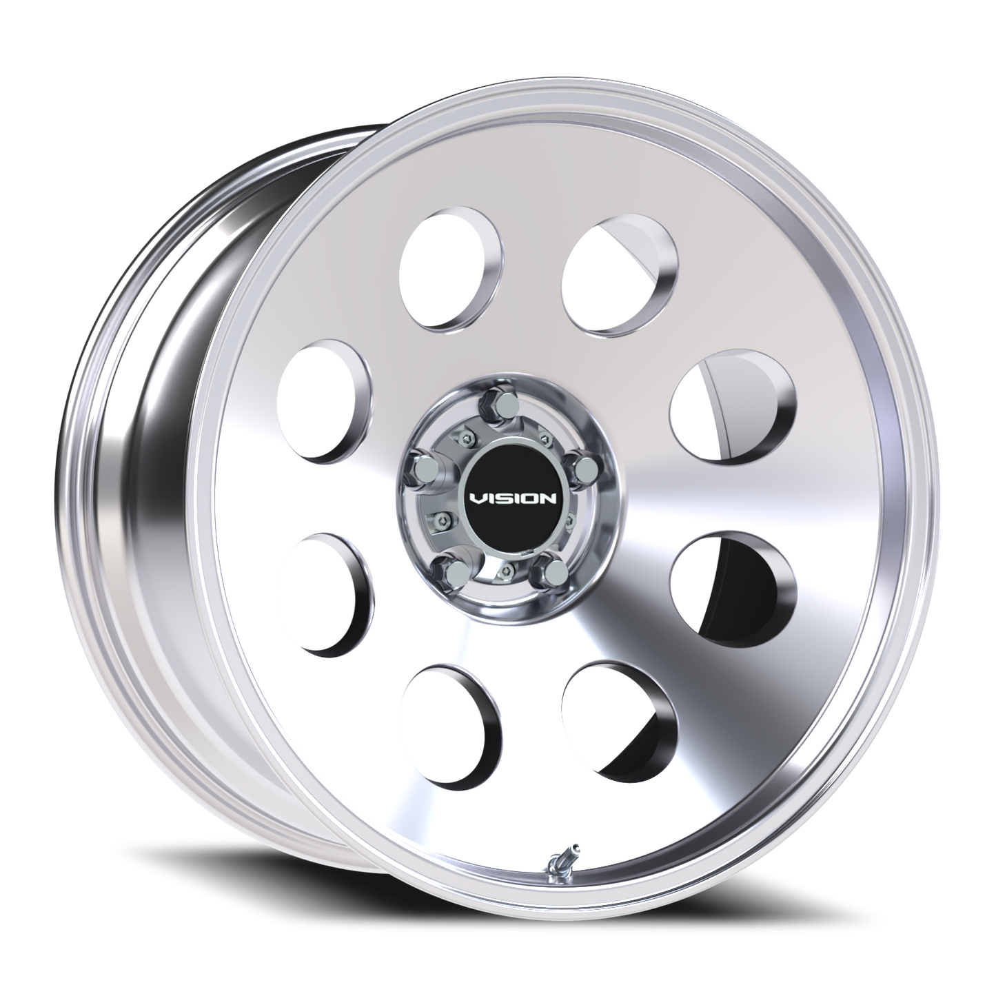 Vision Midway 20X10 Polished Wheel
