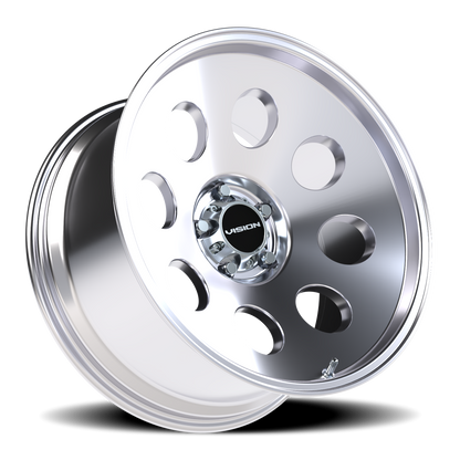 Vision Midway 20X10 Polished Wheel