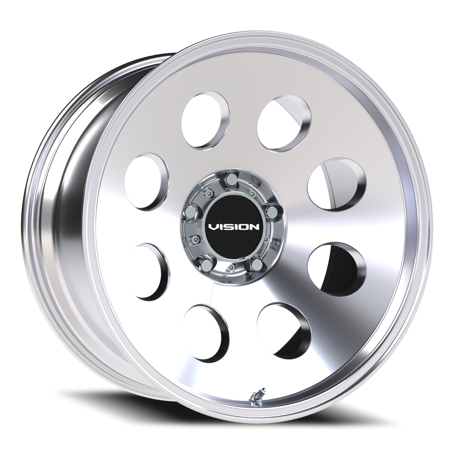 Vision Midway 20X10 Polished Wheel