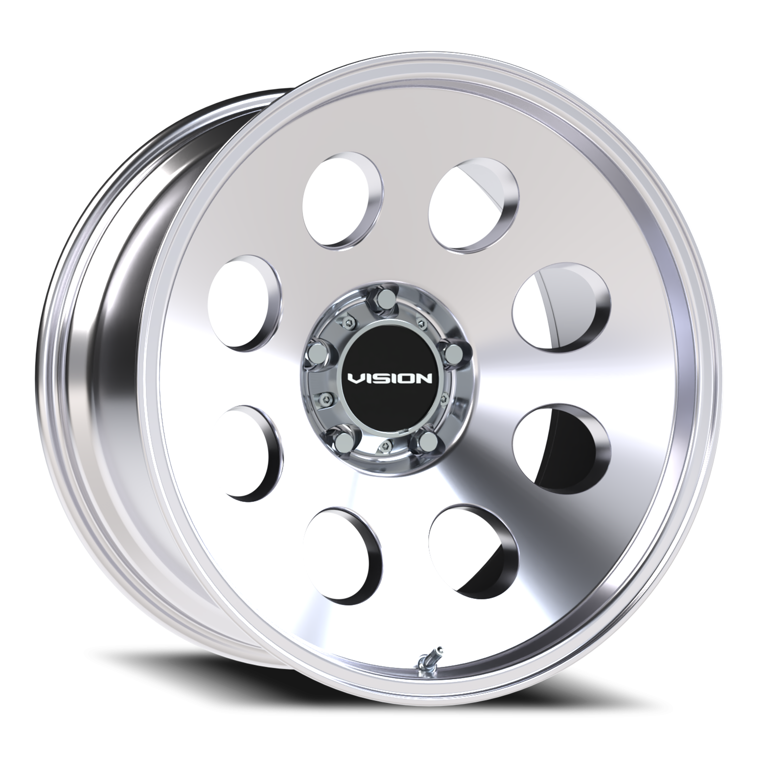 Vision Midway 20X10 Polished Wheel
