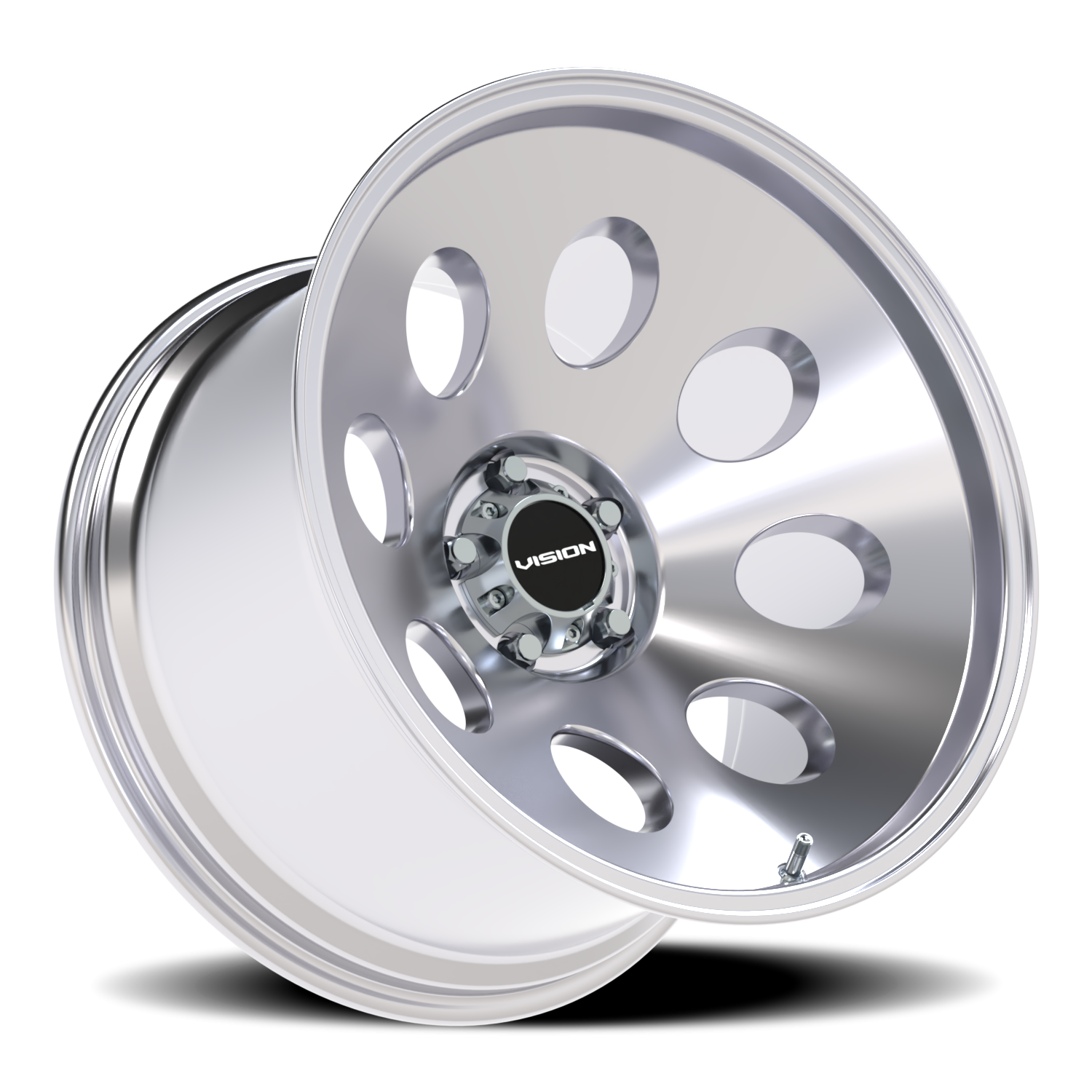 Vision Midway 20X12 Polished Wheel