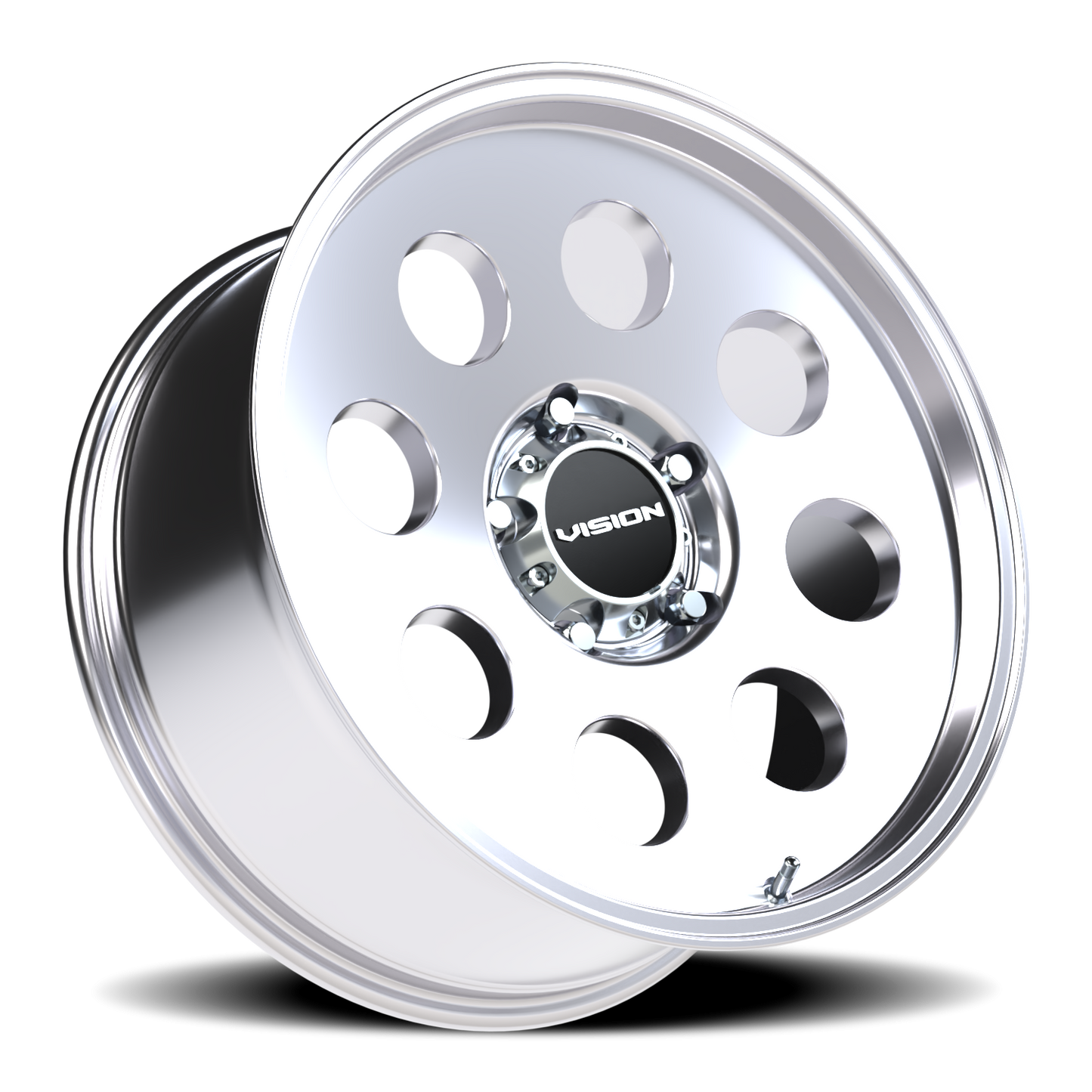 Vision Midway 20X9 Polished Wheel