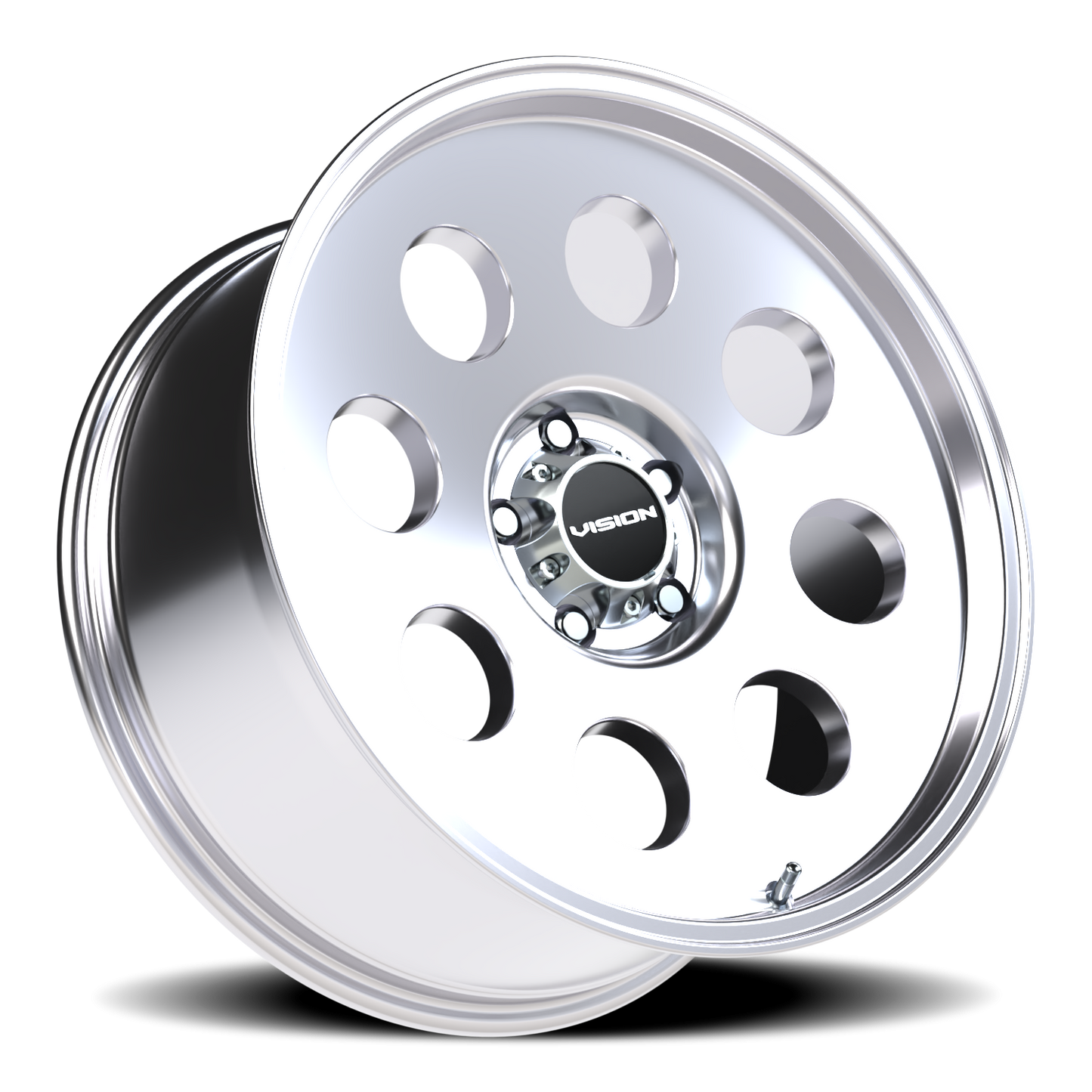 Vision Midway 20X9 Polished Wheel
