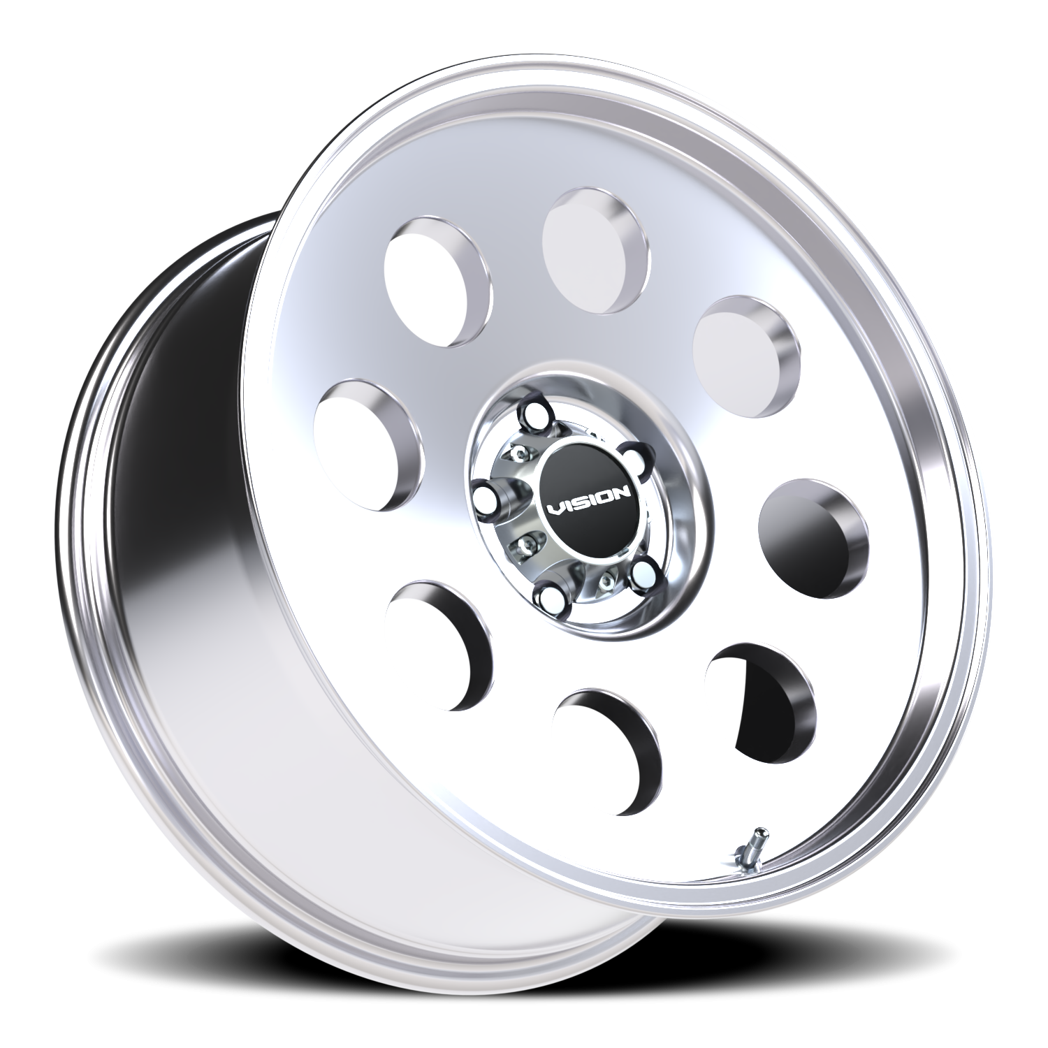 Vision Midway 20X9 Polished Wheel