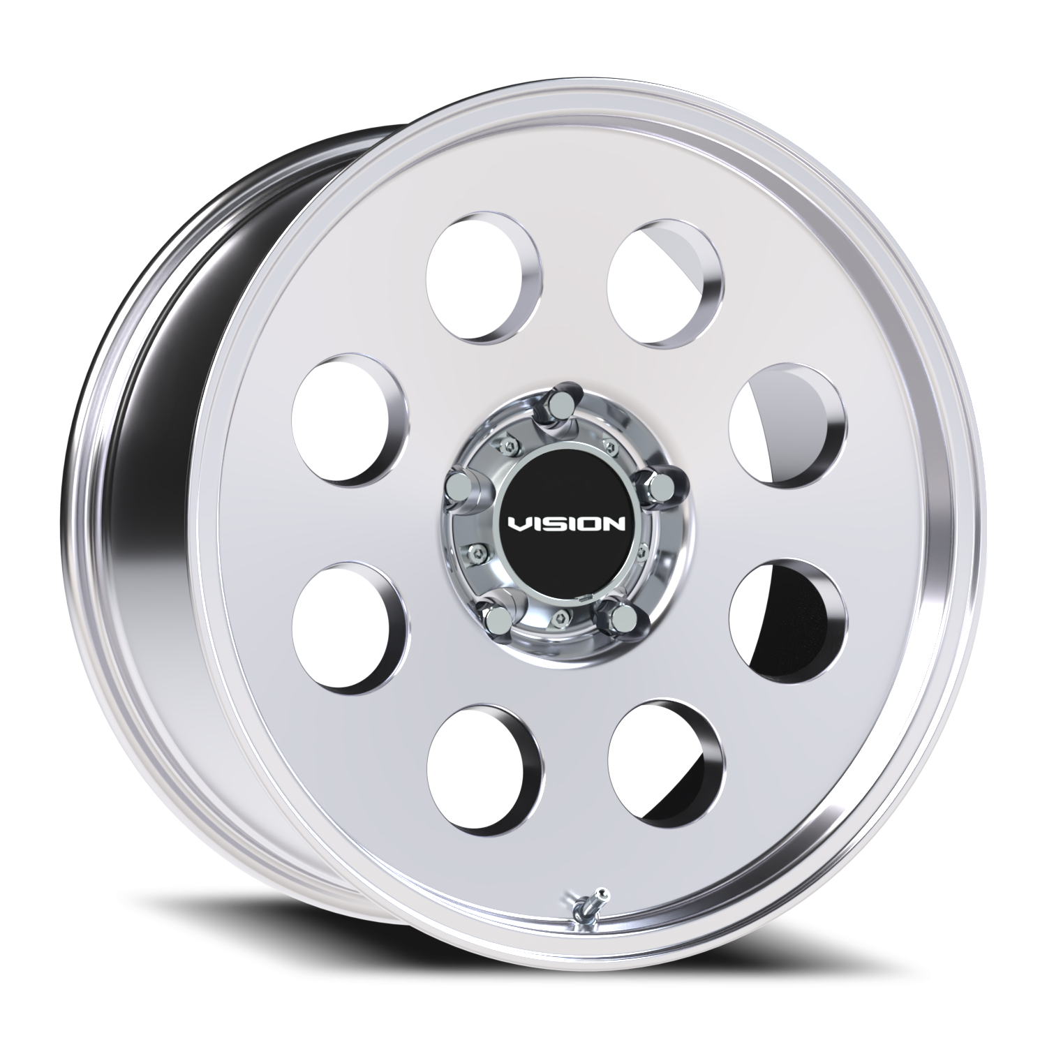 Vision Midway 20X9 Polished Wheel
