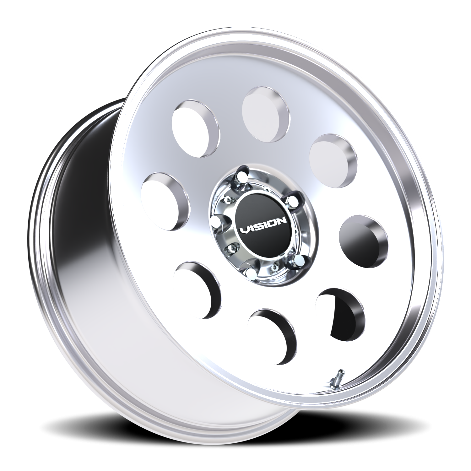 Vision Midway 20X9 Polished Wheel
