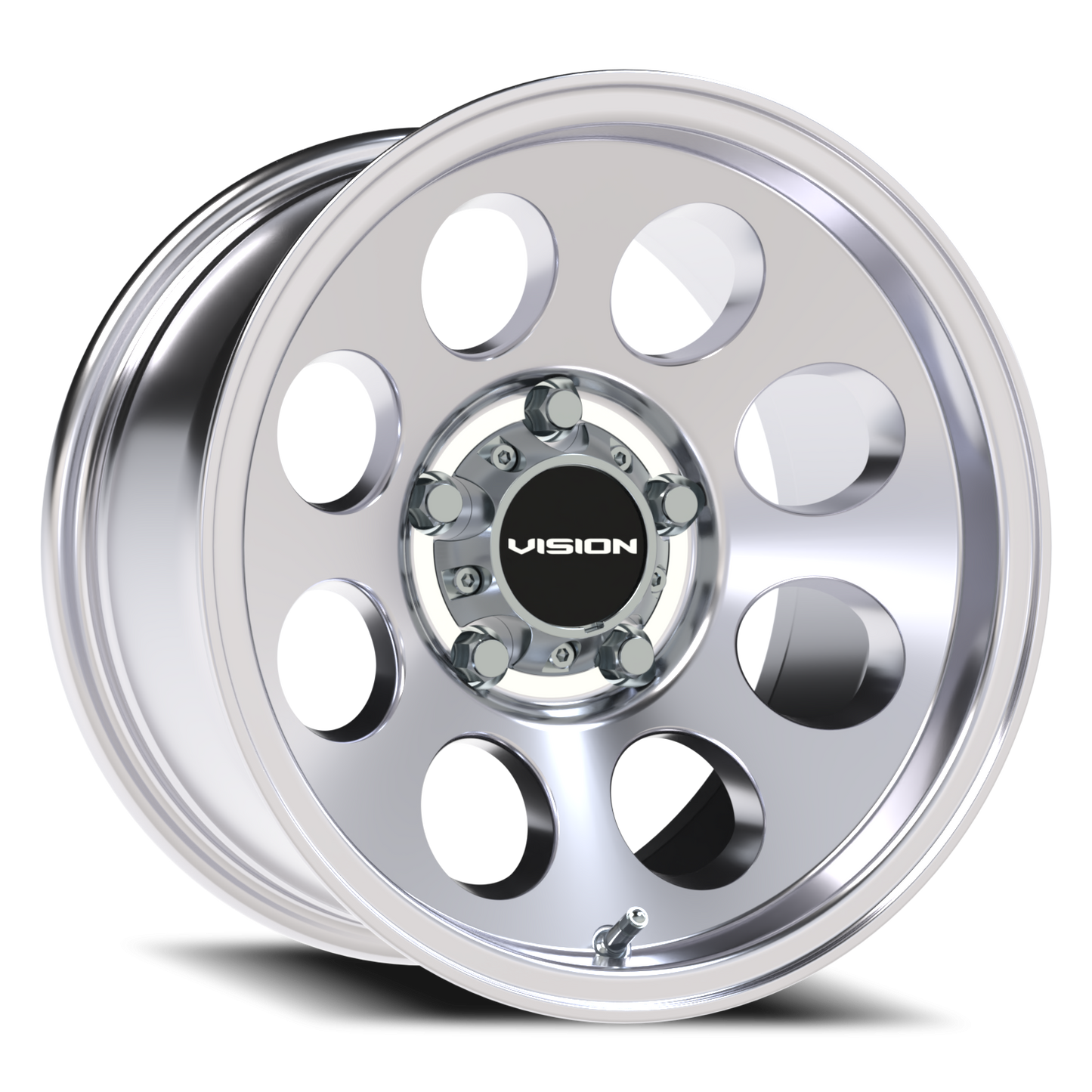 Vision Midway 15X8 Polished Wheel