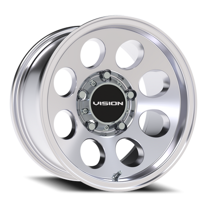 Vision Midway 15X8 Polished Wheel
