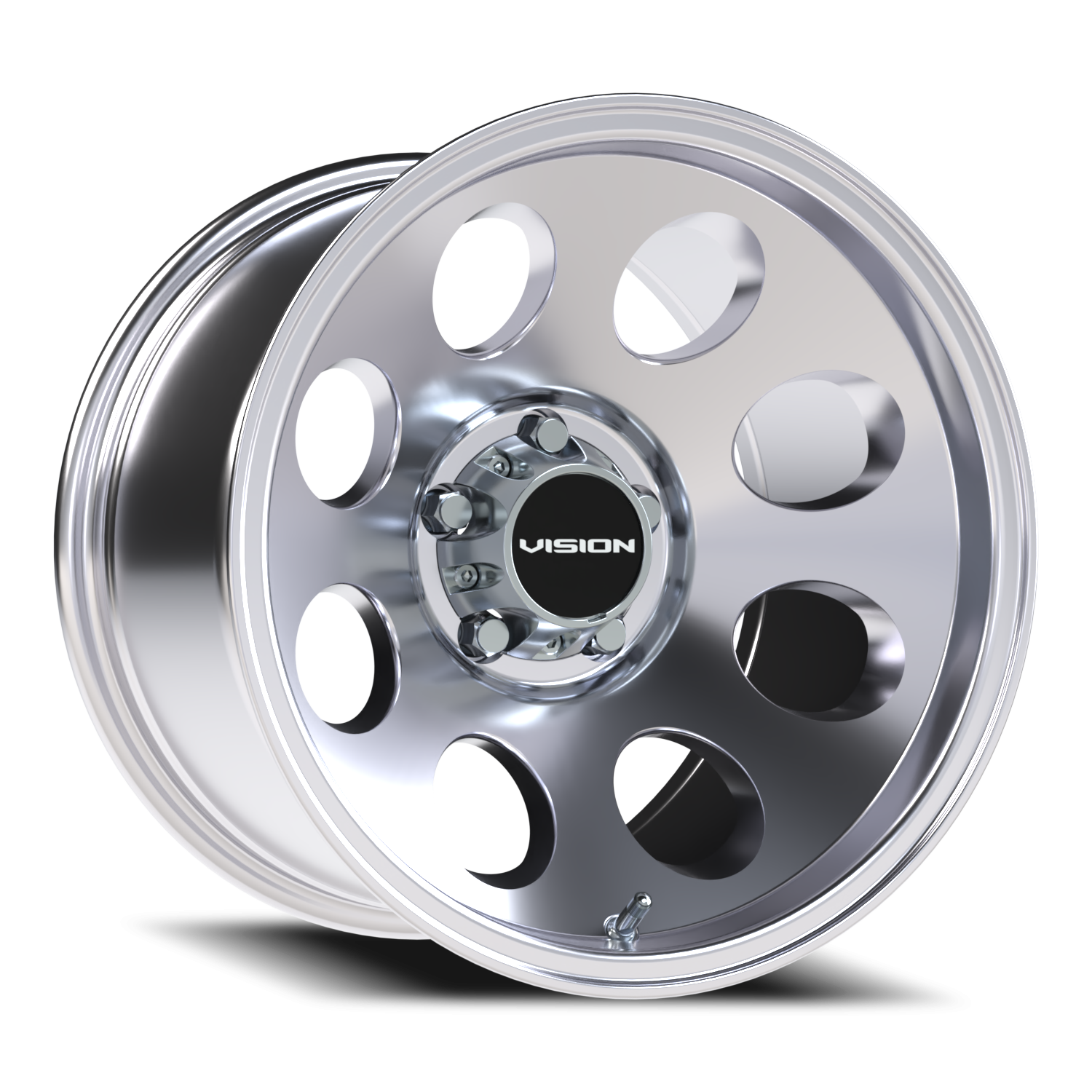Vision Midway 16X10 Polished Wheel