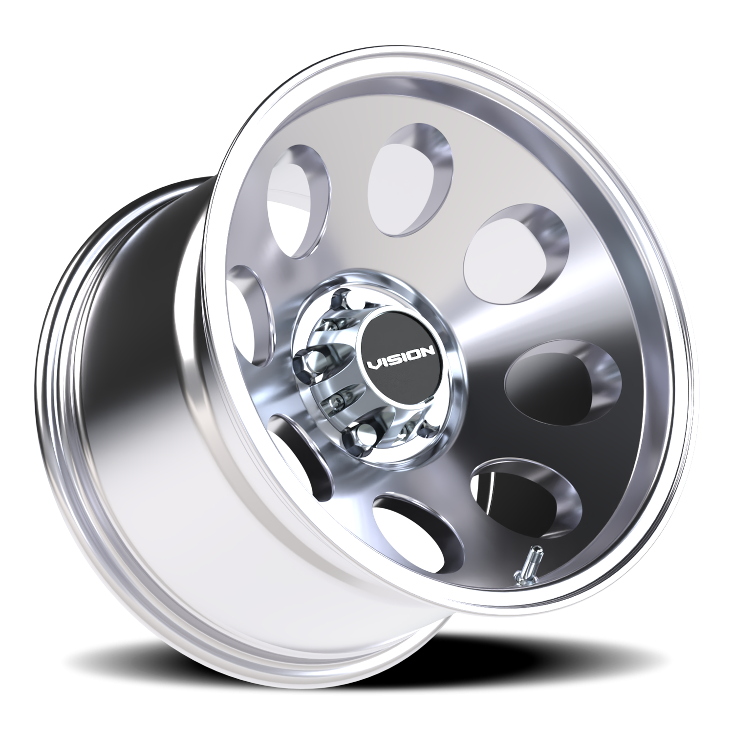 Vision Midway 16X10 Polished Wheel