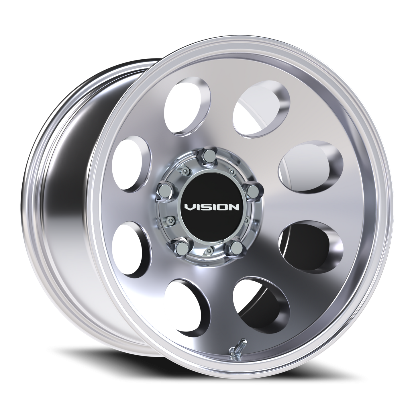 Vision Midway 16X10 Polished Wheel