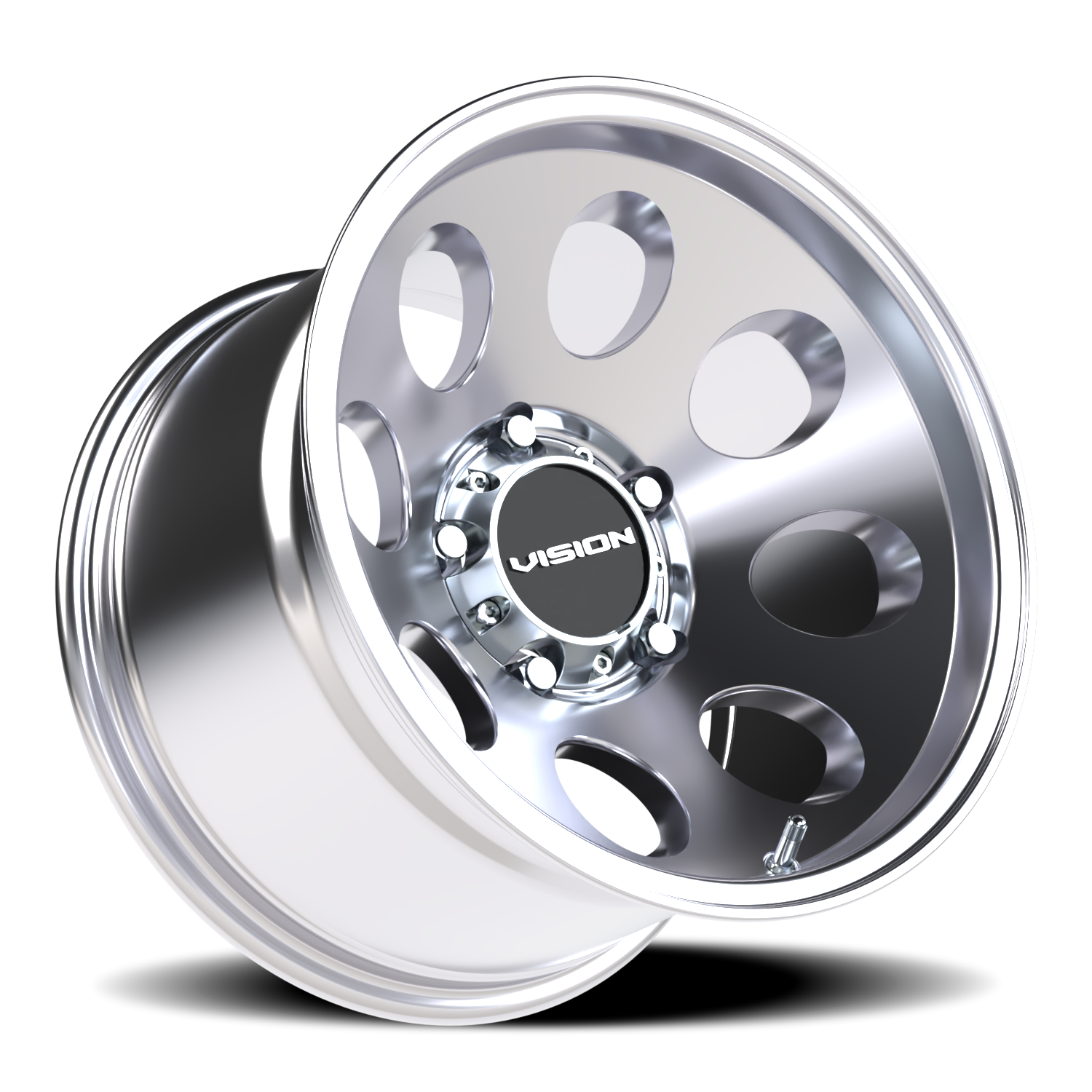 Vision Midway 16X10 Polished Wheel