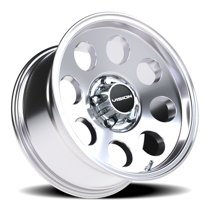 Vision Midway 16X8 Polished Wheel