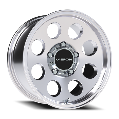 Vision Midway 16X8 Polished Wheel