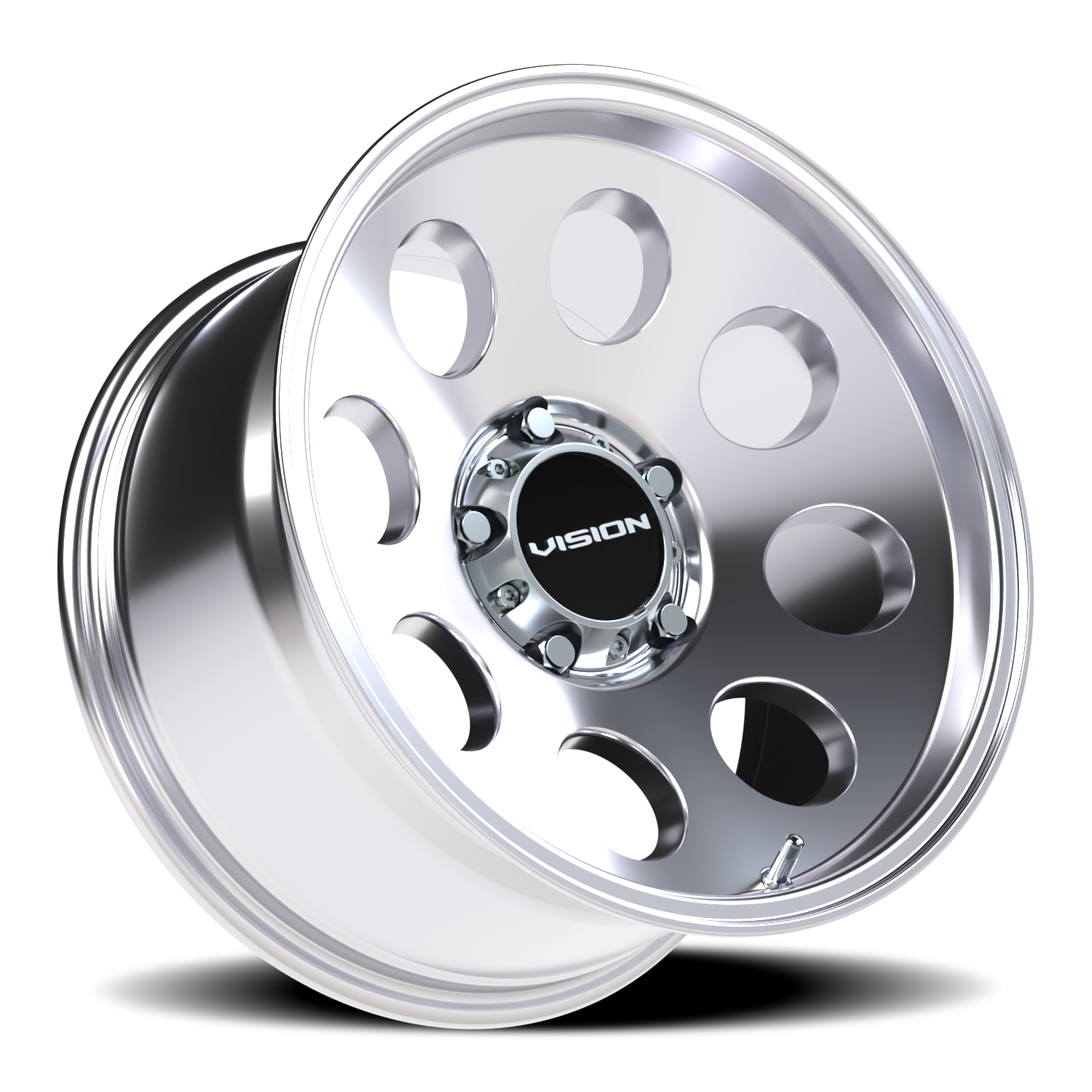 Vision Midway 17X9 Polished Wheel