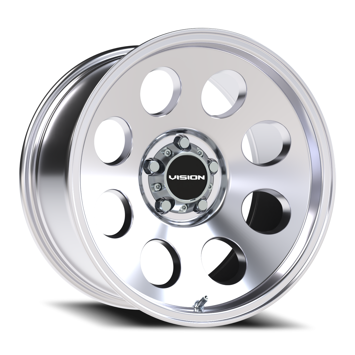Vision Midway 17X9 Polished Wheel