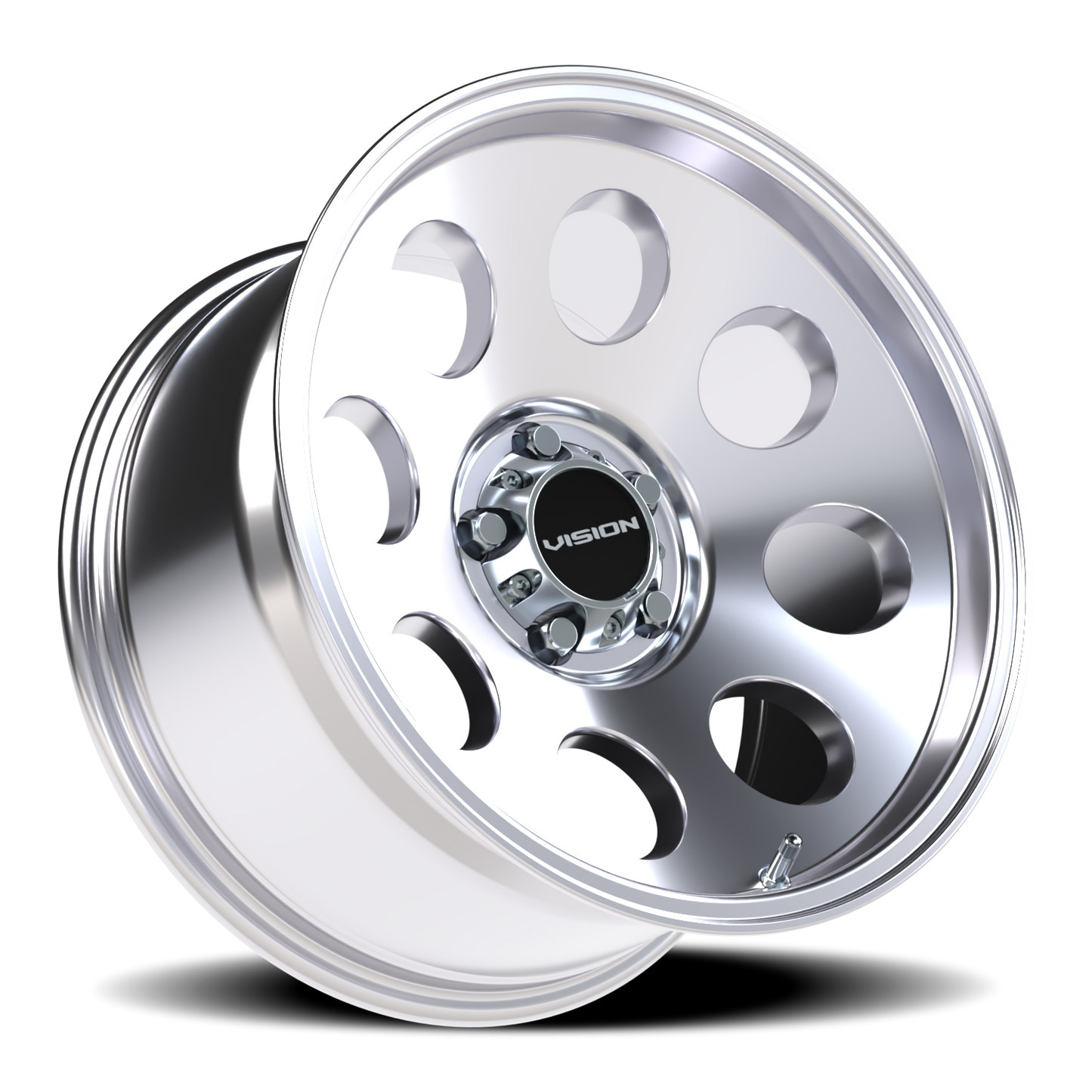 Vision Midway 17X9 Polished Wheel