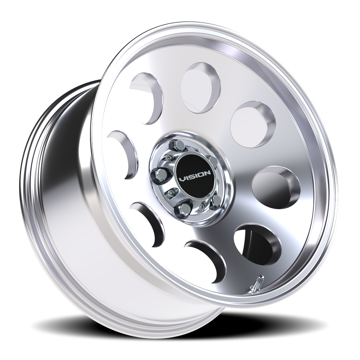 Vision Midway 17X9 Polished Wheel