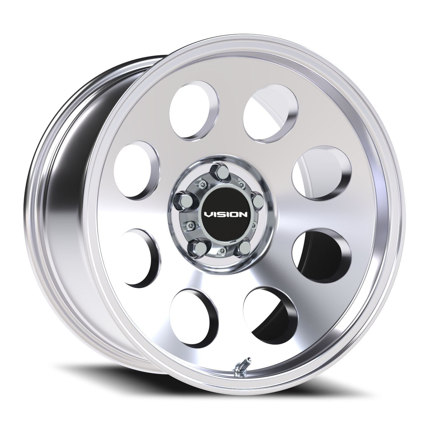 Vision Midway 17X9 Polished Wheel