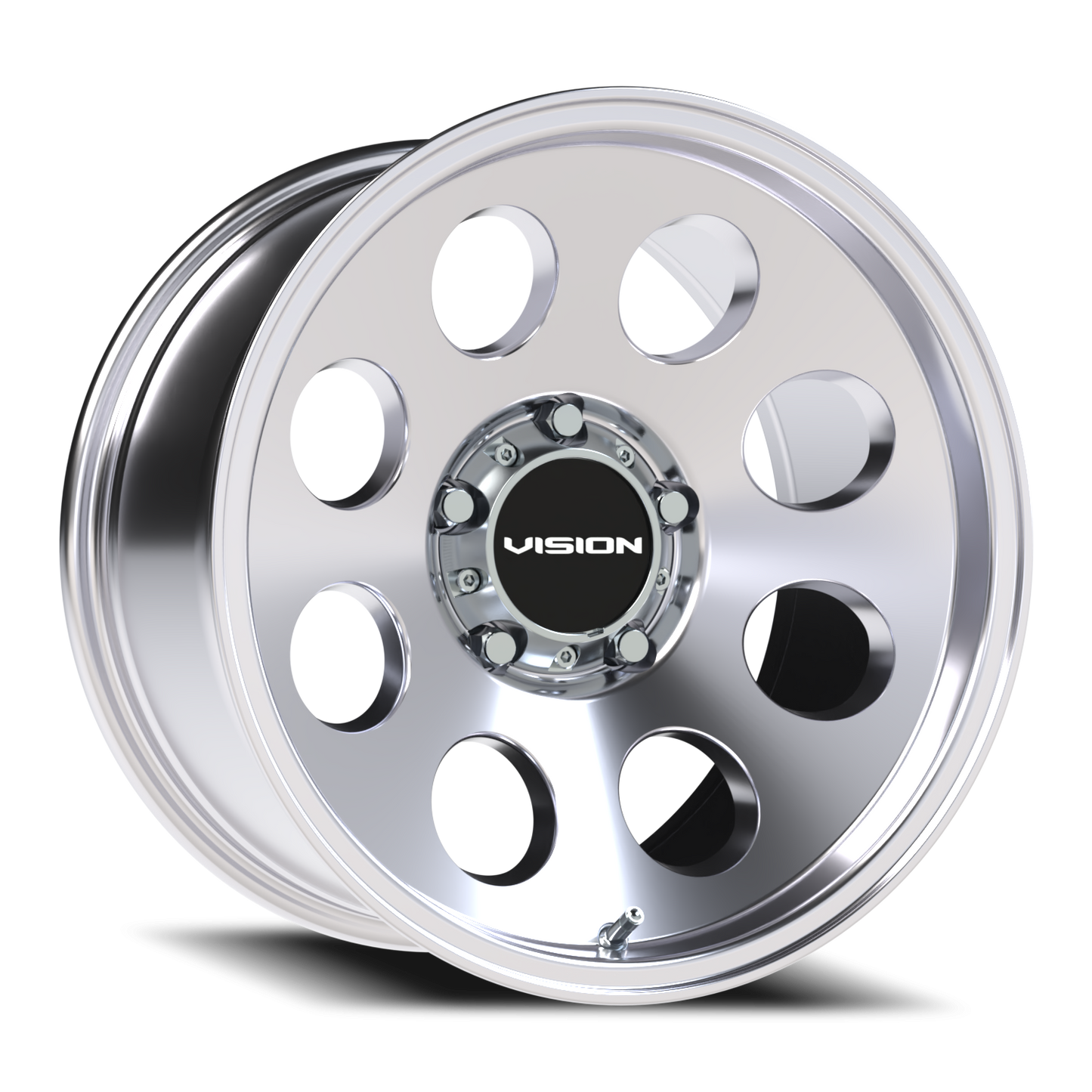 Vision Midway 17X9 Polished Wheel