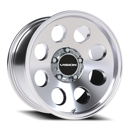 Vision Midway 17X9 Polished Wheel
