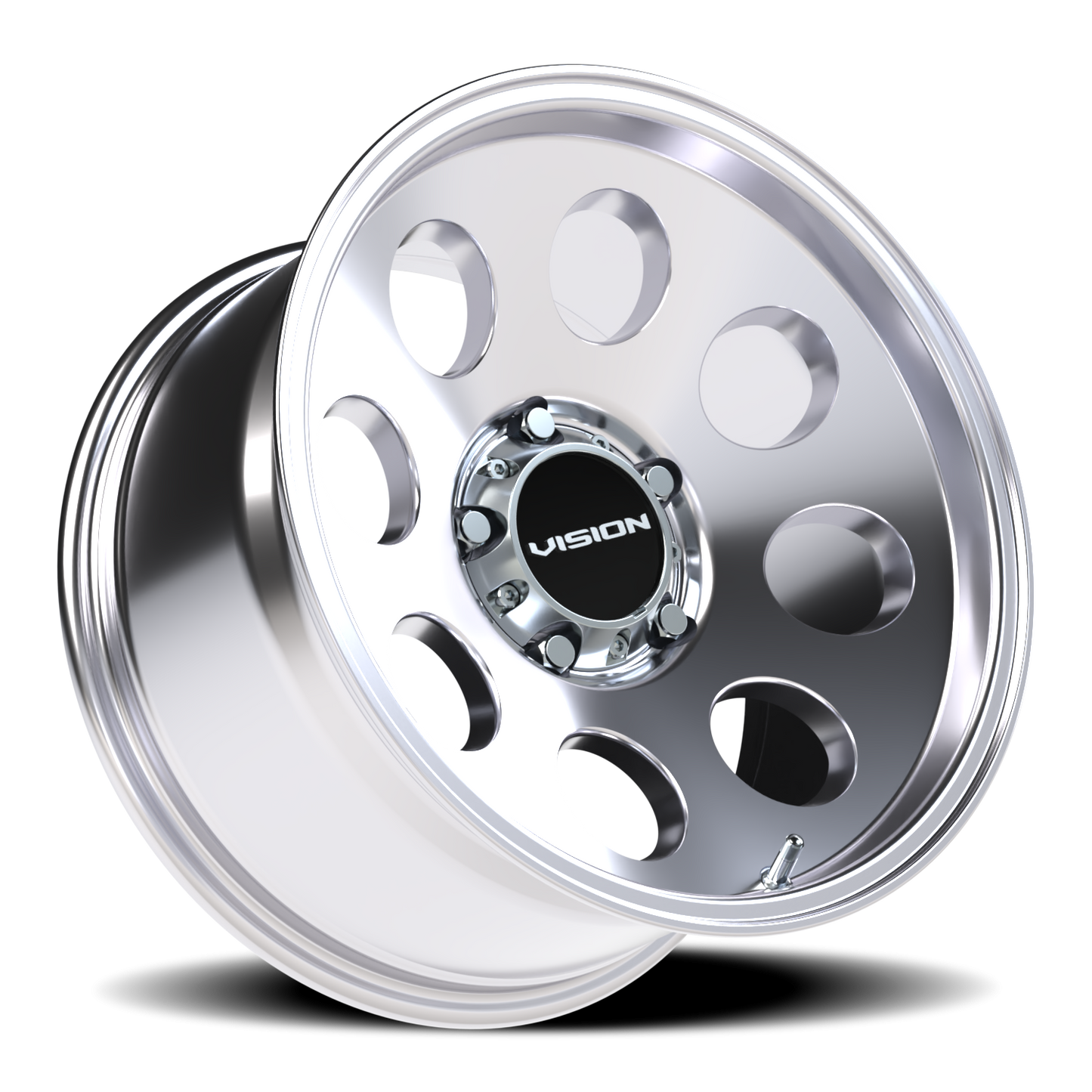 Vision Midway 17X9 Polished Wheel