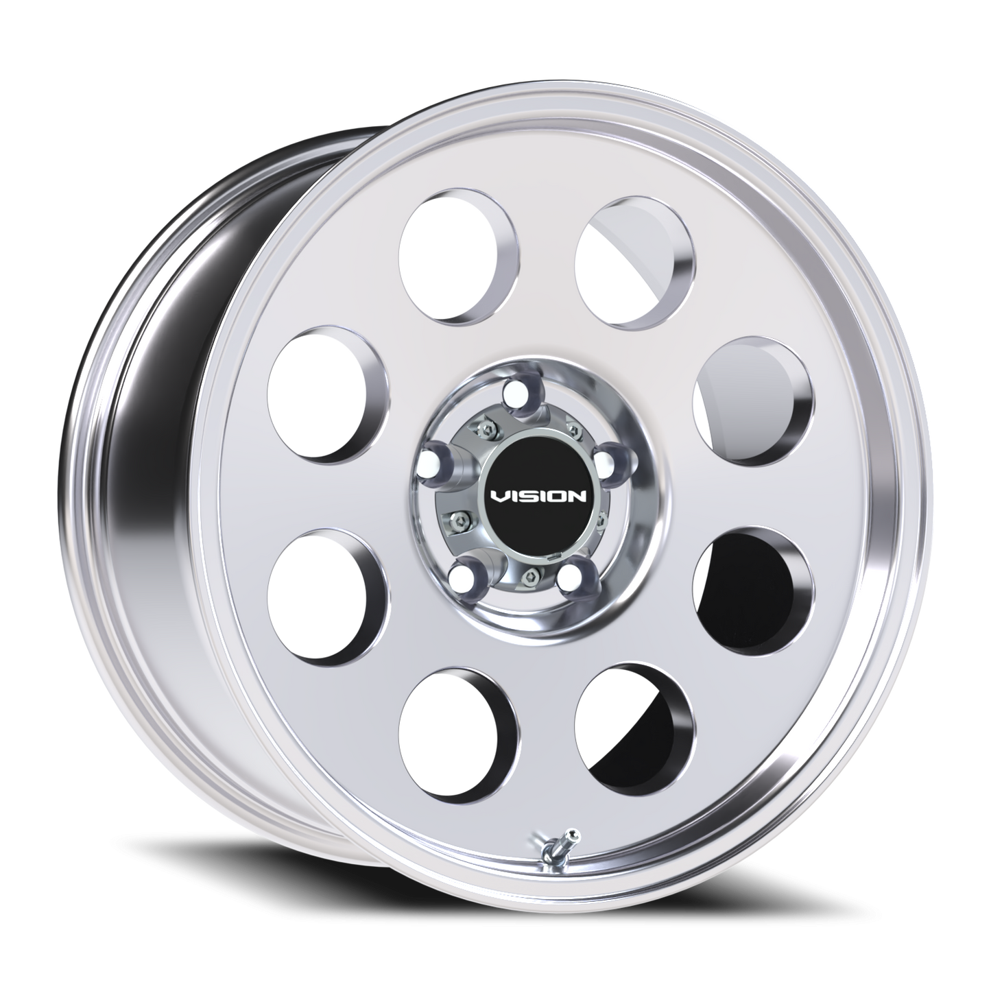 Vision Midway 18X9 Polished Wheel