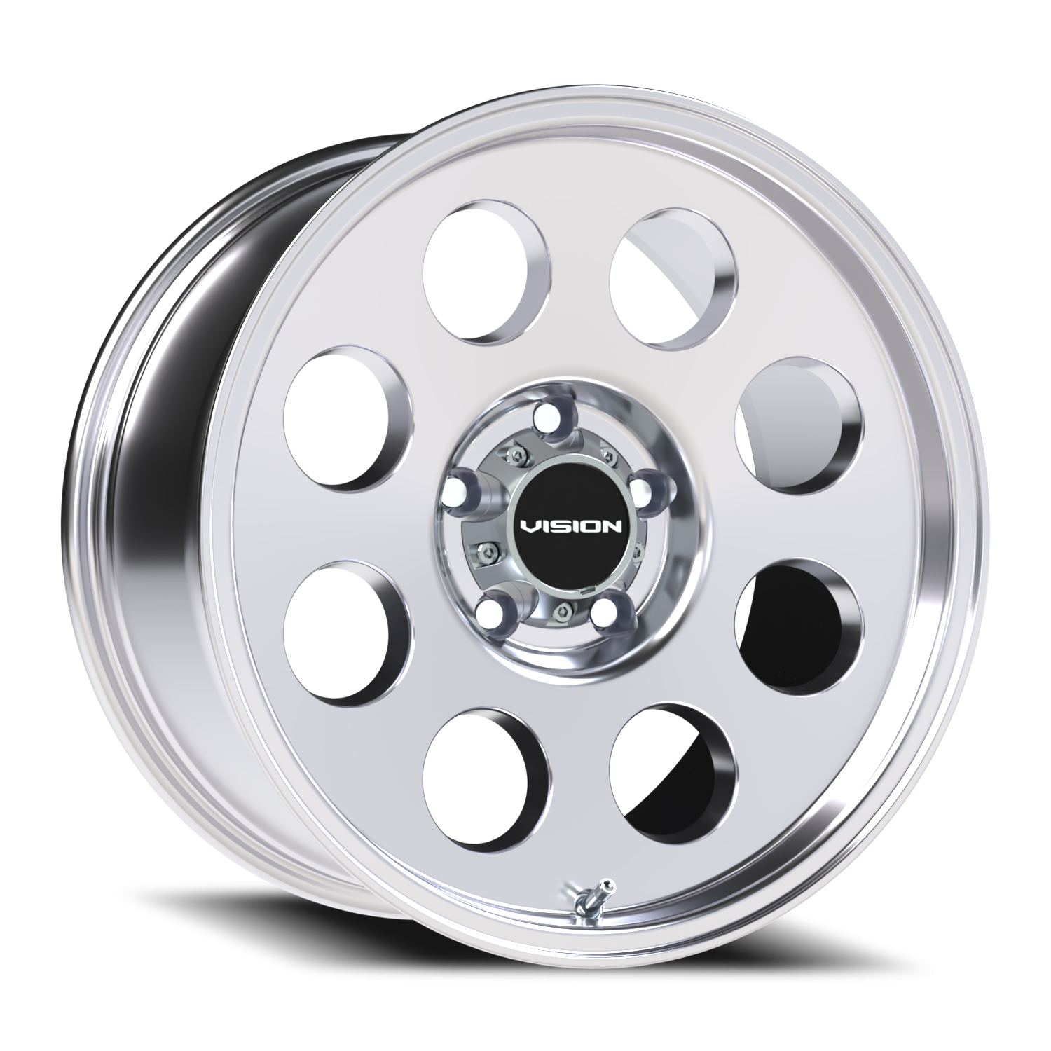 Vision Midway 18X9 Polished Wheel