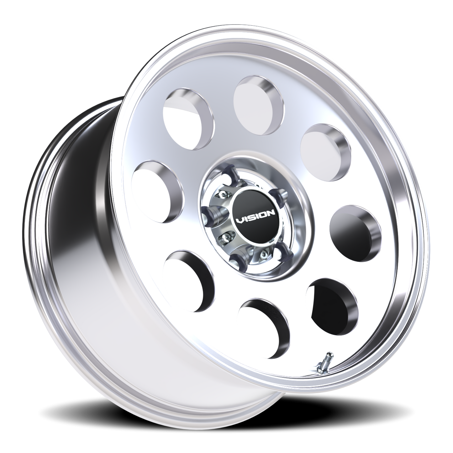 Vision Midway 18X9 Polished Wheel
